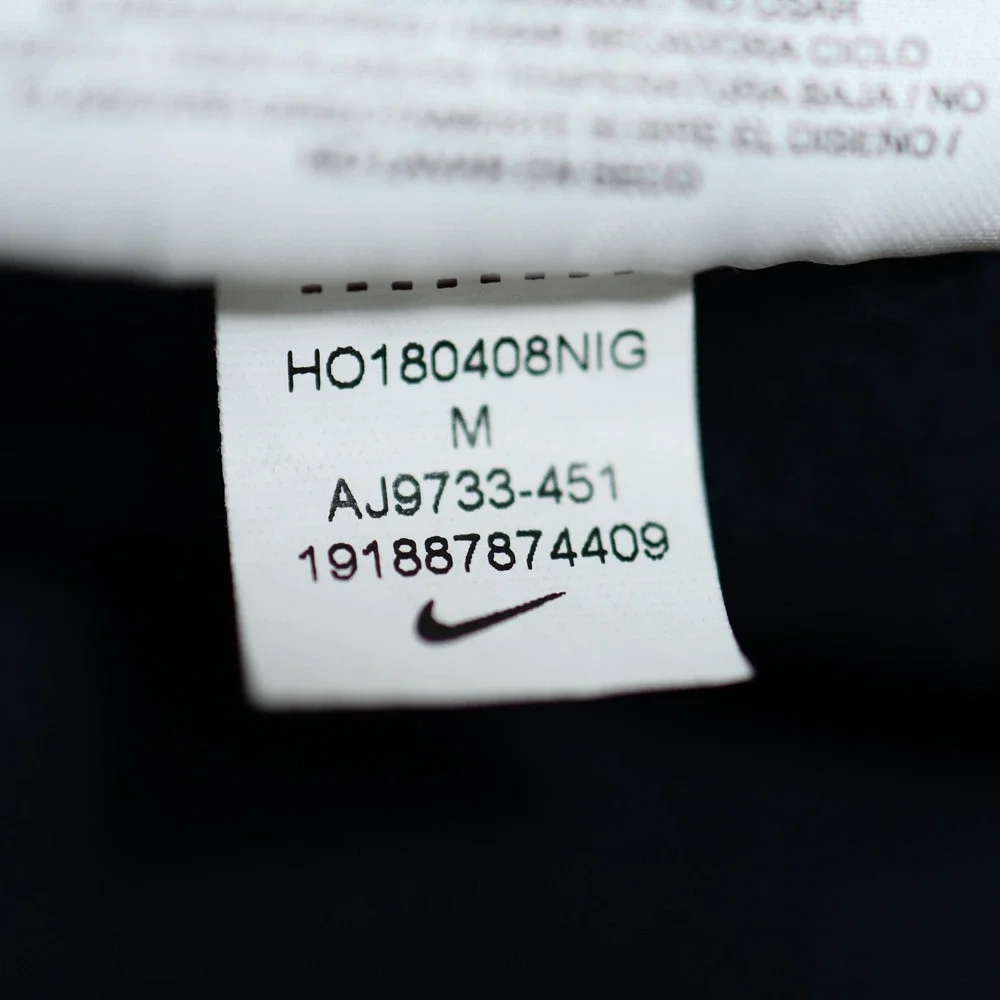 Nike SB Hoodie Mens Medium Navy Blue Orange Skater Casual Athletic AJ9733-451